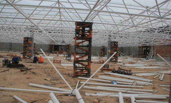 陕西盘点钢结构网架装配的步履和相关关注变乱